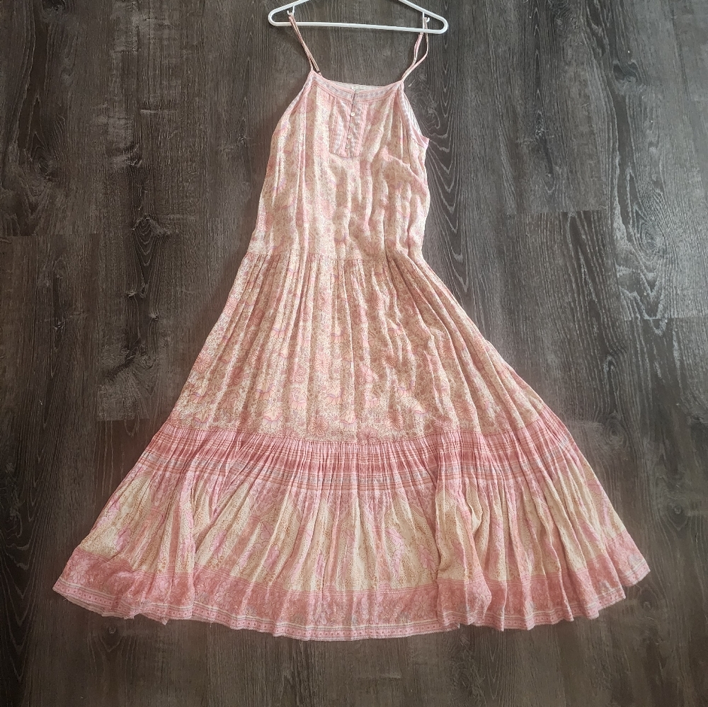 Spell And The Gypsy Collective Poinciana Strappy Dress Gown Size M - Picture 7 of 11